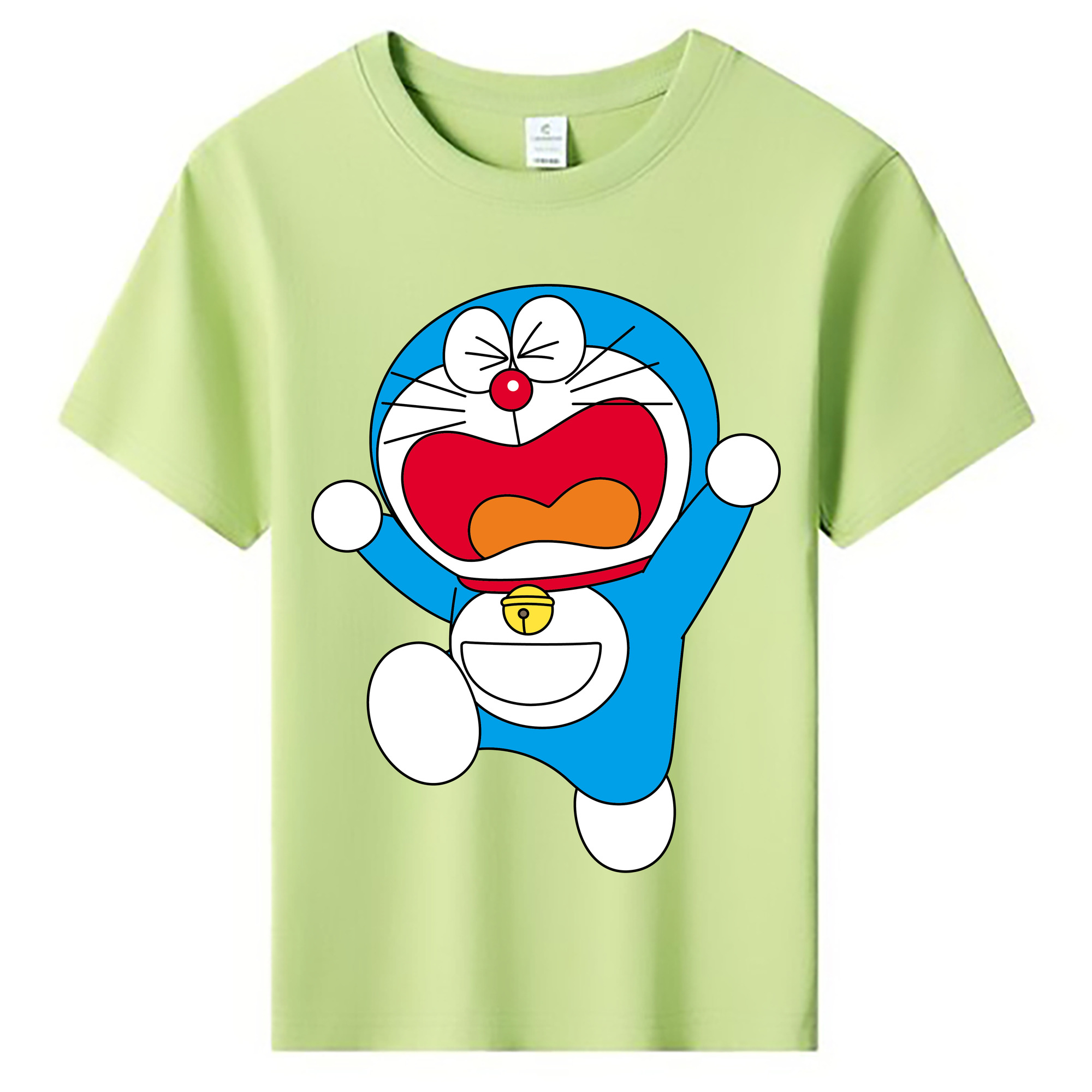 （画像用） ドラえもん Doraemon 綿100％キッズTシャツ（フロントプリント）